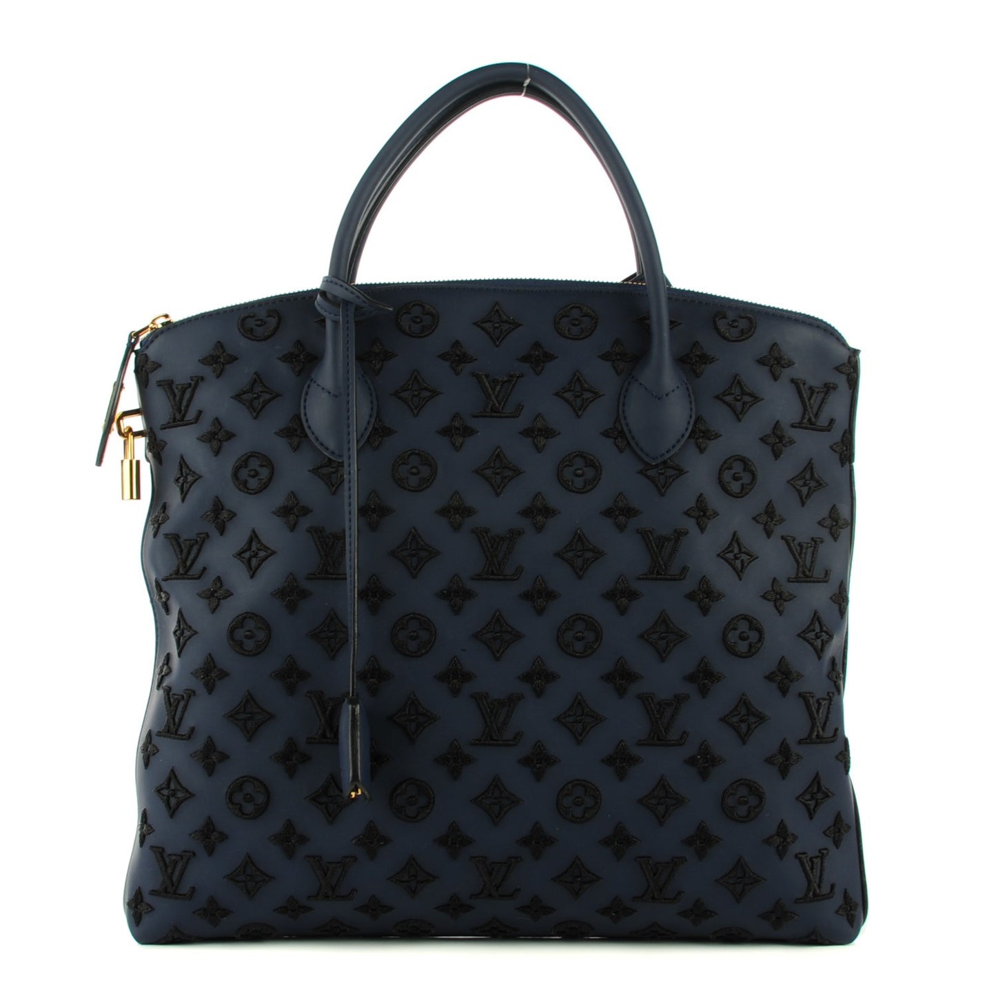Monogram Addiction Vertical Lockit MM Blue
