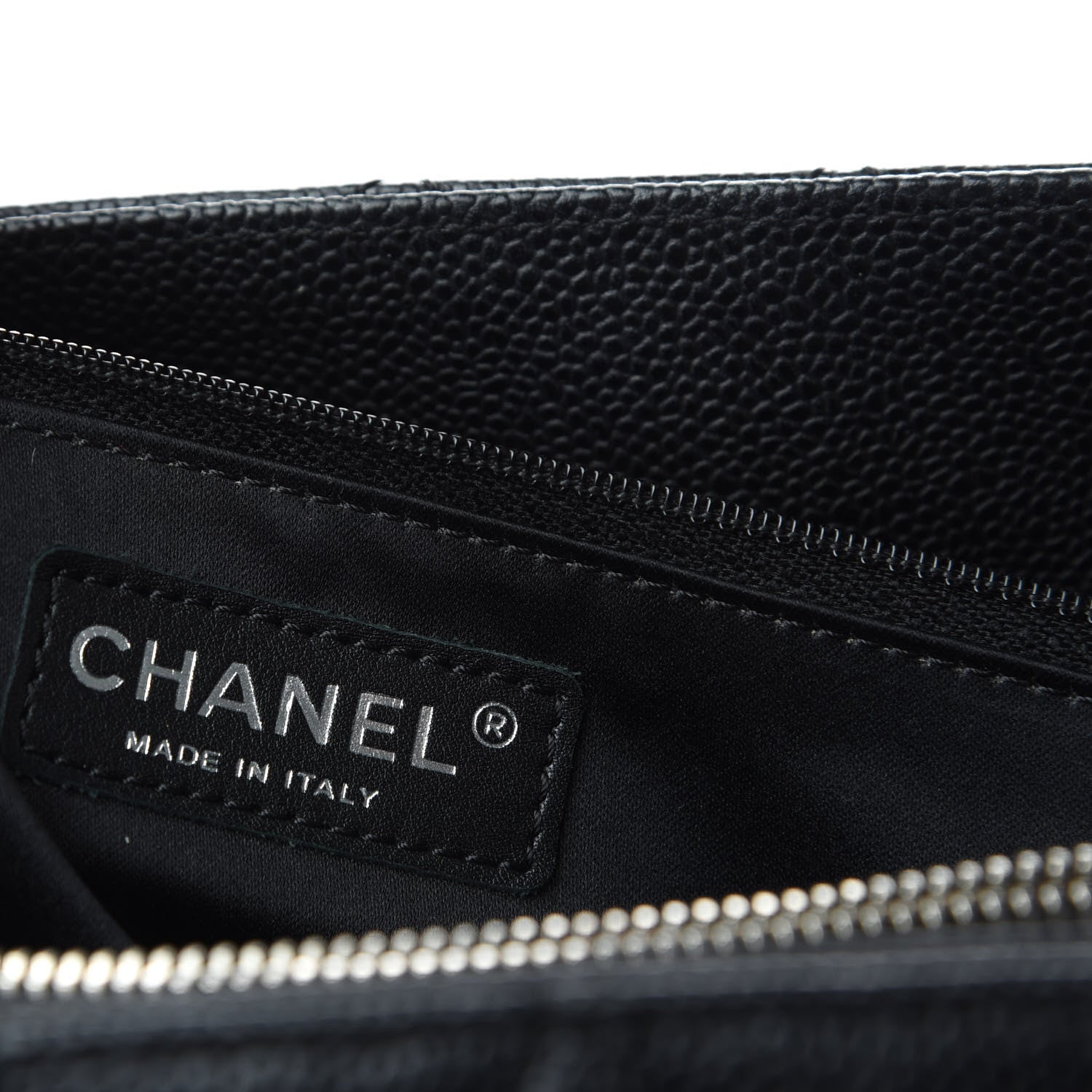 Chanel Caviar Quilted Grand Shopping Tote GST Black 8 of 9