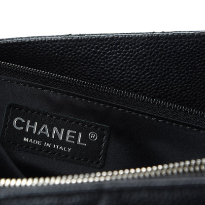 Chanel Caviar Quilted Grand Shopping Tote GST Black 8 of 9