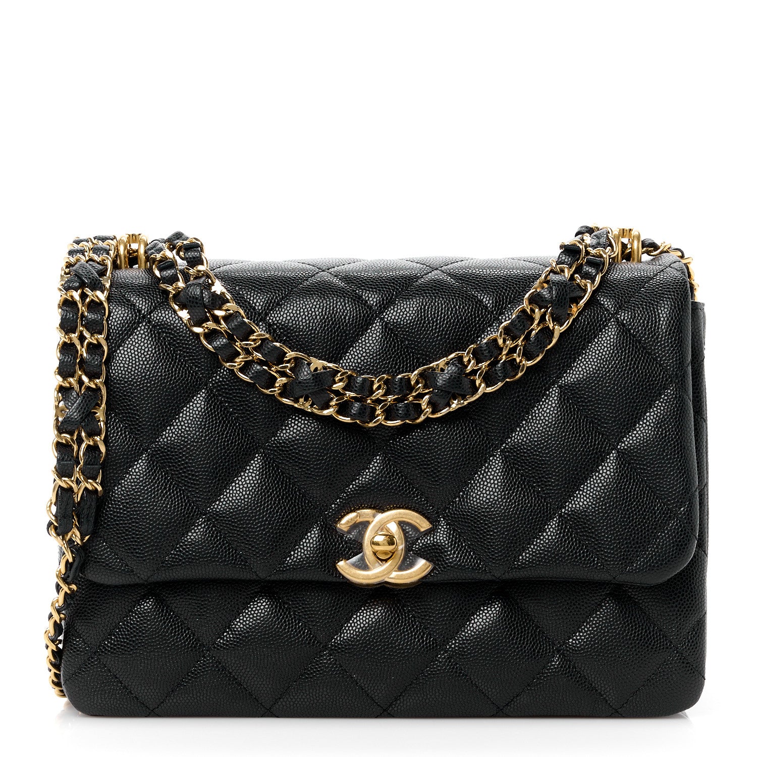 Chanel Caviar Quilted Coco First Flap Black 1 of 11