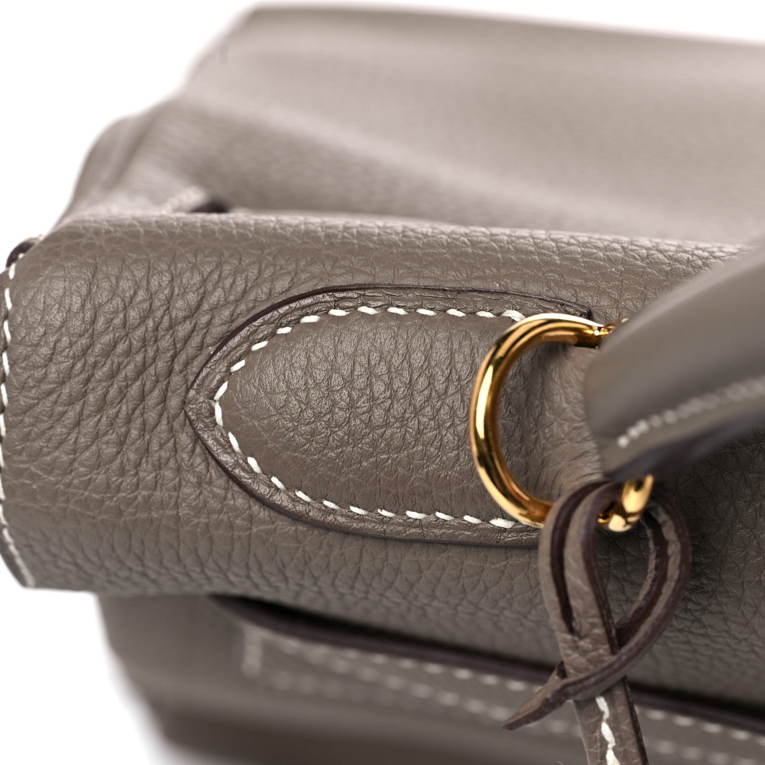 Hermes Togo Kelly Retourne 32 Etoupe 10 of 33