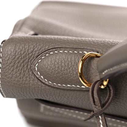 Hermes Togo Kelly Retourne 32 Etoupe 10 of 33