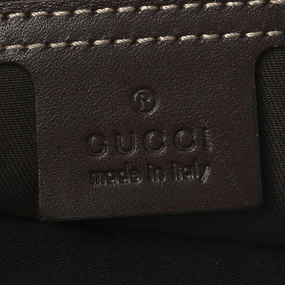 Gucci GG Supreme Monogram Belt Bag Dark Brown 6 of 12