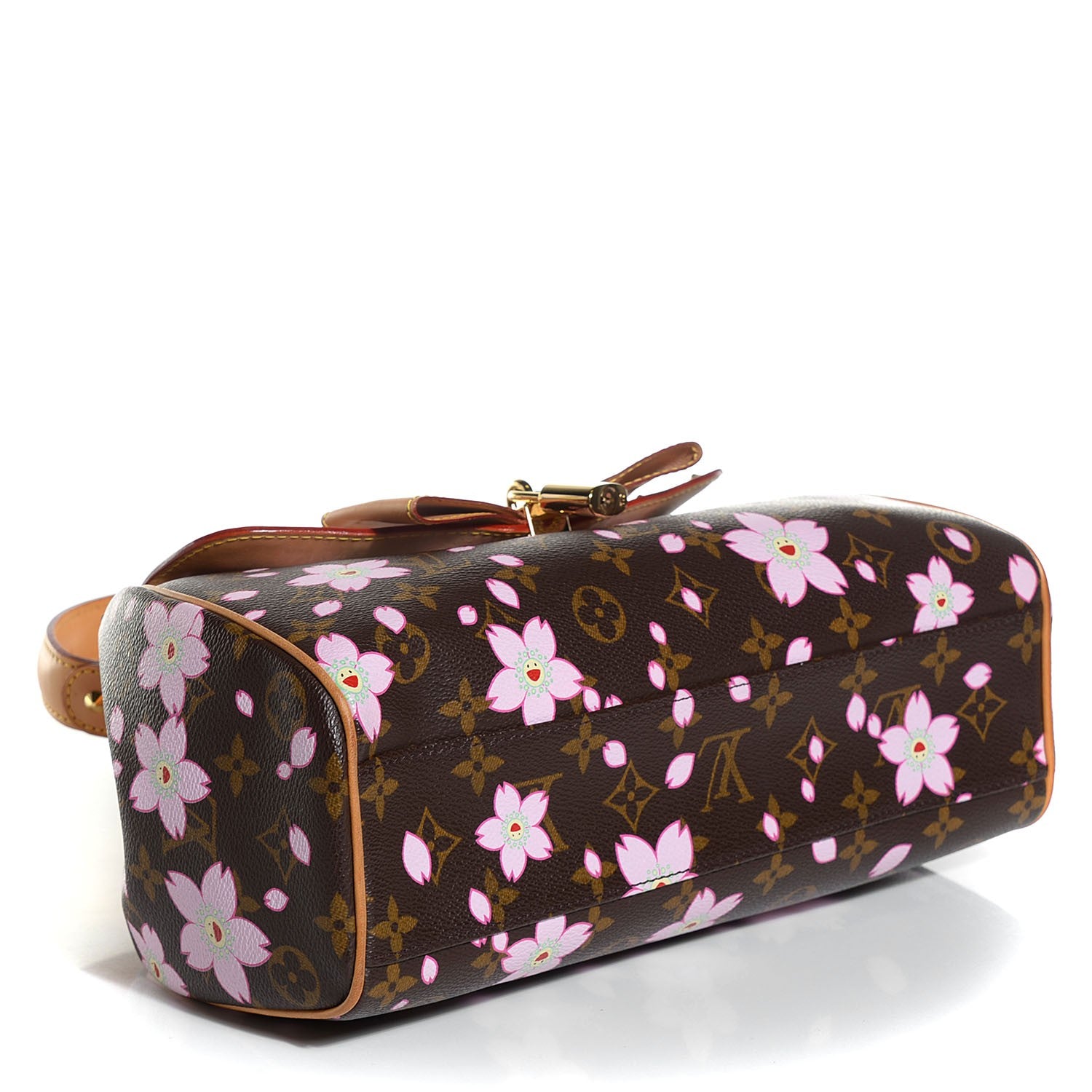 Louis Vuitton Monogram Cherry Blossom Sac Retro Bag Brown 4 of 12