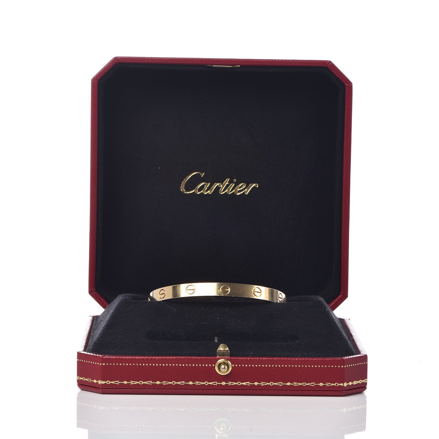 18K Yellow Gold LOVE Bracelet 17