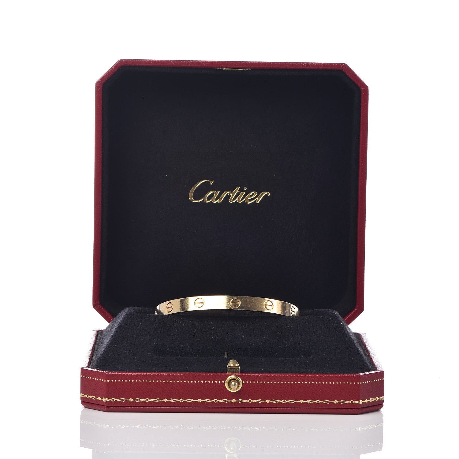Cartier 18K Yellow Gold LOVE Bracelet 17 6 of 6