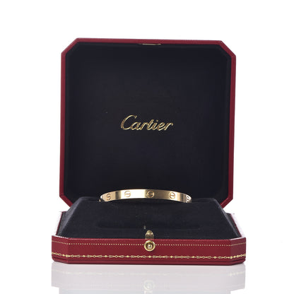Cartier 18K Yellow Gold LOVE Bracelet 17 6 of 6