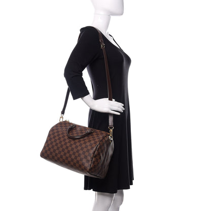 Louis Vuitton Damier Ebene Speedy Bandouliere 30 2 of 10