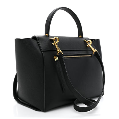 Celine Grained Calfskin Belt Bag Black 3 of 14