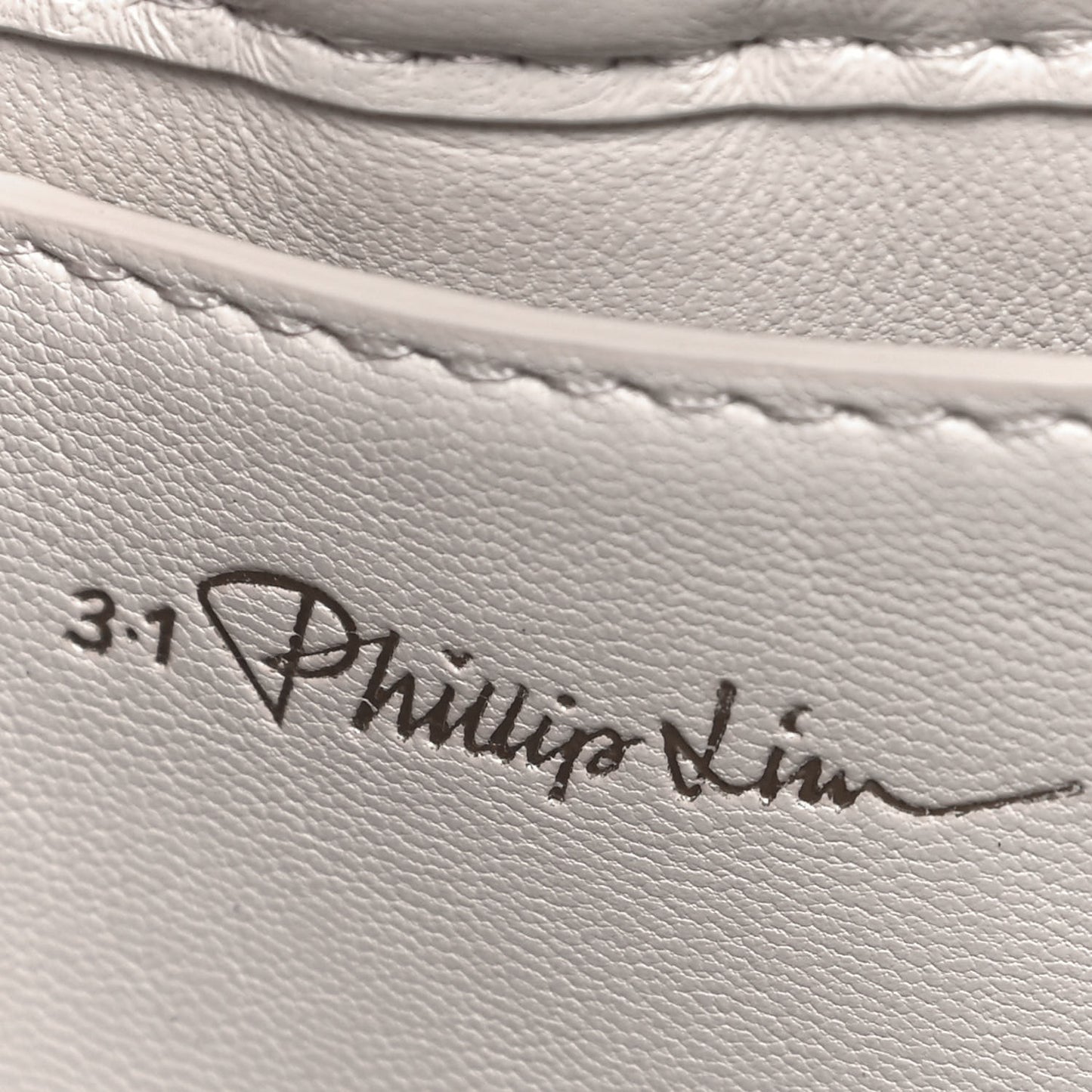Calfskin Alix Soft Flap Clutch White