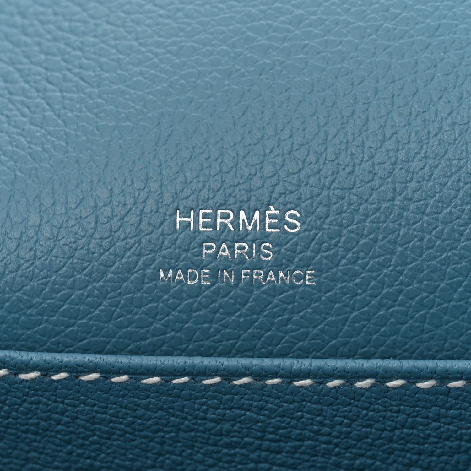 Hermes Evercolor Mini Sac Roulis New Blue Jean 6 of 11