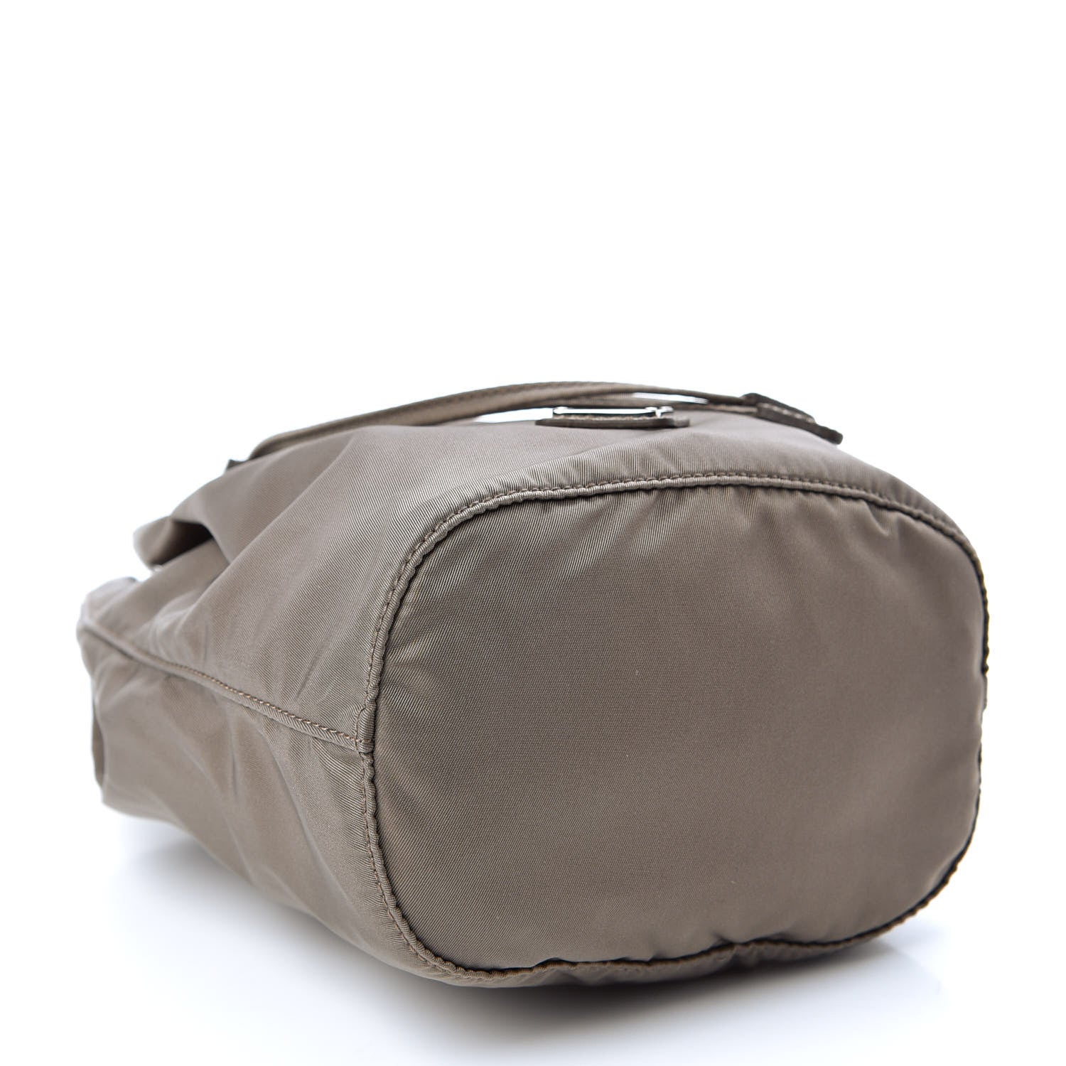Prada Nylon Vela Drawstring Pouch Argilla 4 of 6