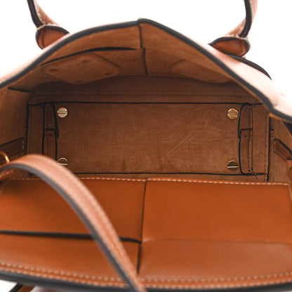 Bottega Veneta French Calfskin Maxi Intrecciato Mini Arco Wood 8 of 11