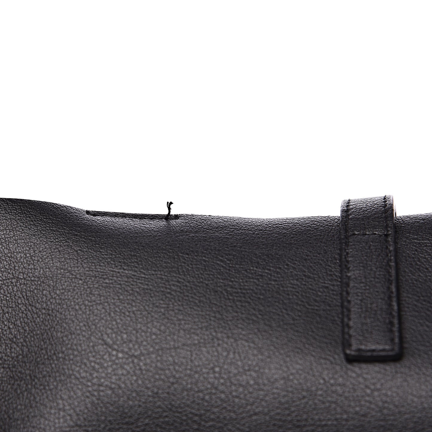 Calfskin Large Shopping Tote Black