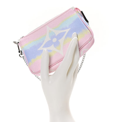 Louis Vuitton Monogram Escale Mini Pochette Accessories Pastel 2 of 11