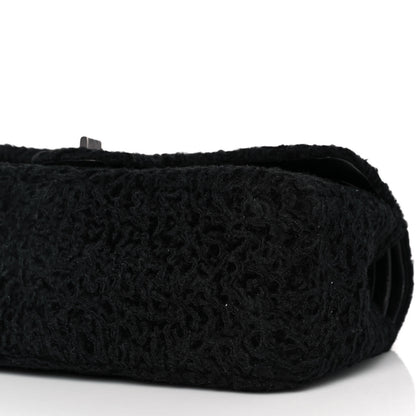 Chanel Persian Lamb Fur 2.55 Reissue 227 Flap Bag Black 8 of 9
