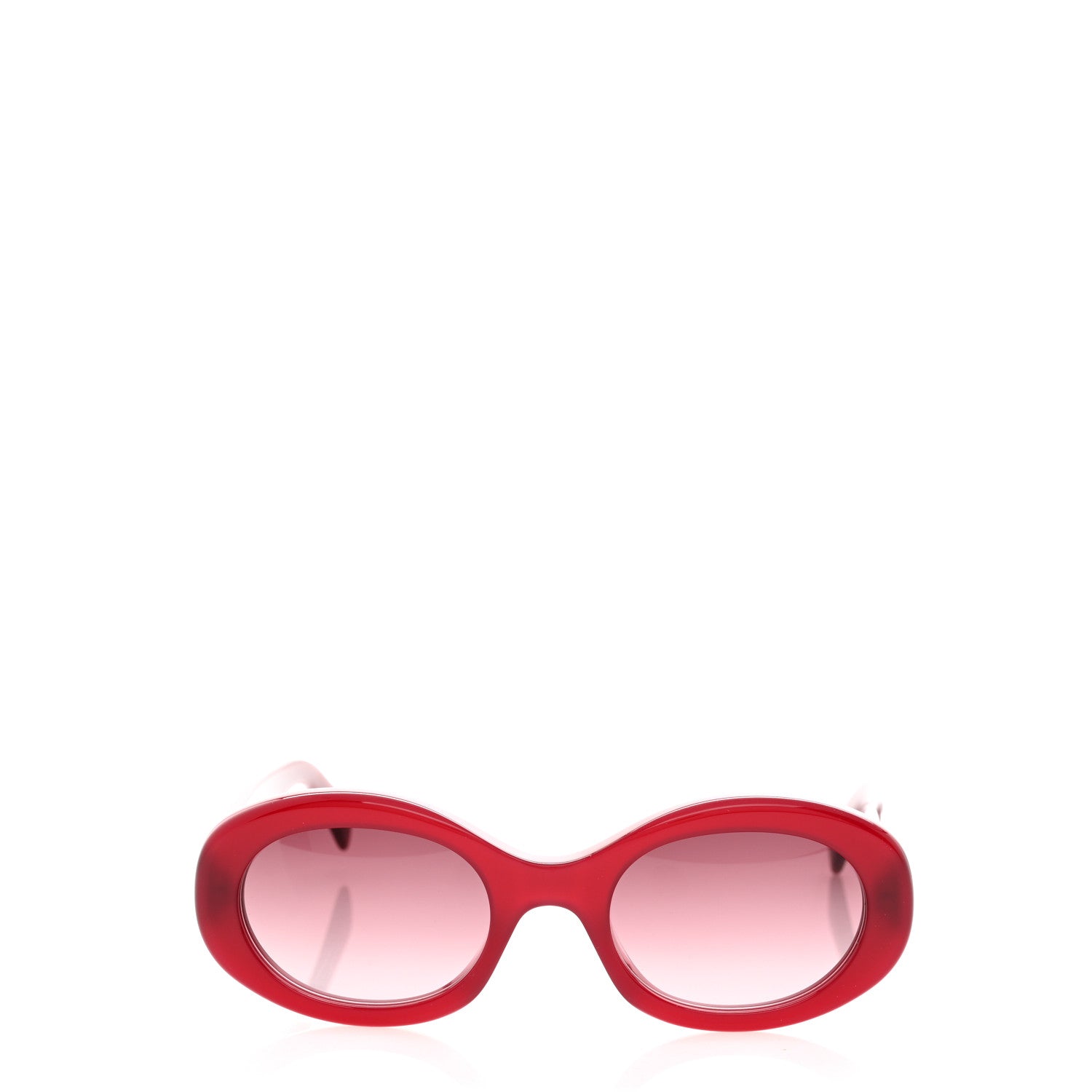 Celine Acetate Triomphe 01 Sunglasses CL 40194U Milky Burgundy 2 of 7