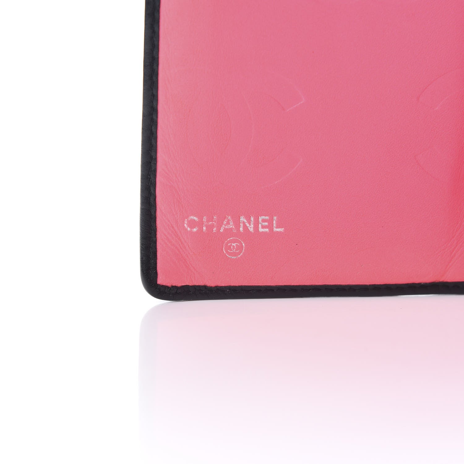 Chanel Calfskin Quilted Cambon Yen Wallet Black 6 of 10