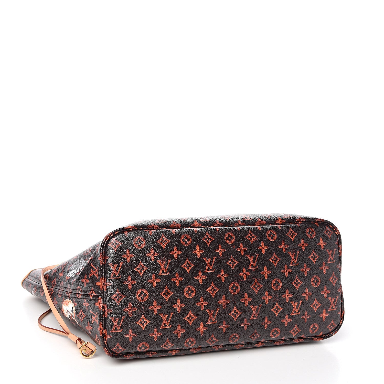 Louis Vuitton Catogram Neverfull MM Marron 4 of 9