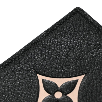Louis Vuitton Empreinte Monogram Giant Crafty Pochette Felicie Zippered Insert Black 7 of 7