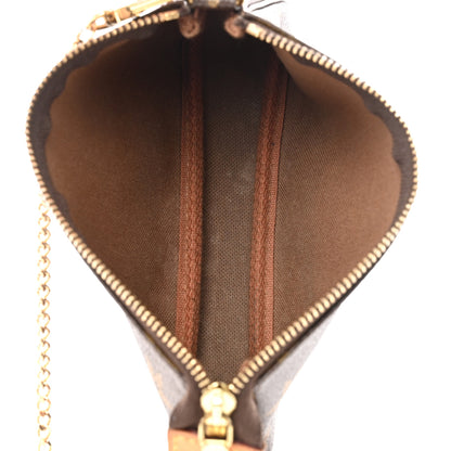 Louis Vuitton Monogram Mini Pochette Accessories 5 of 10
