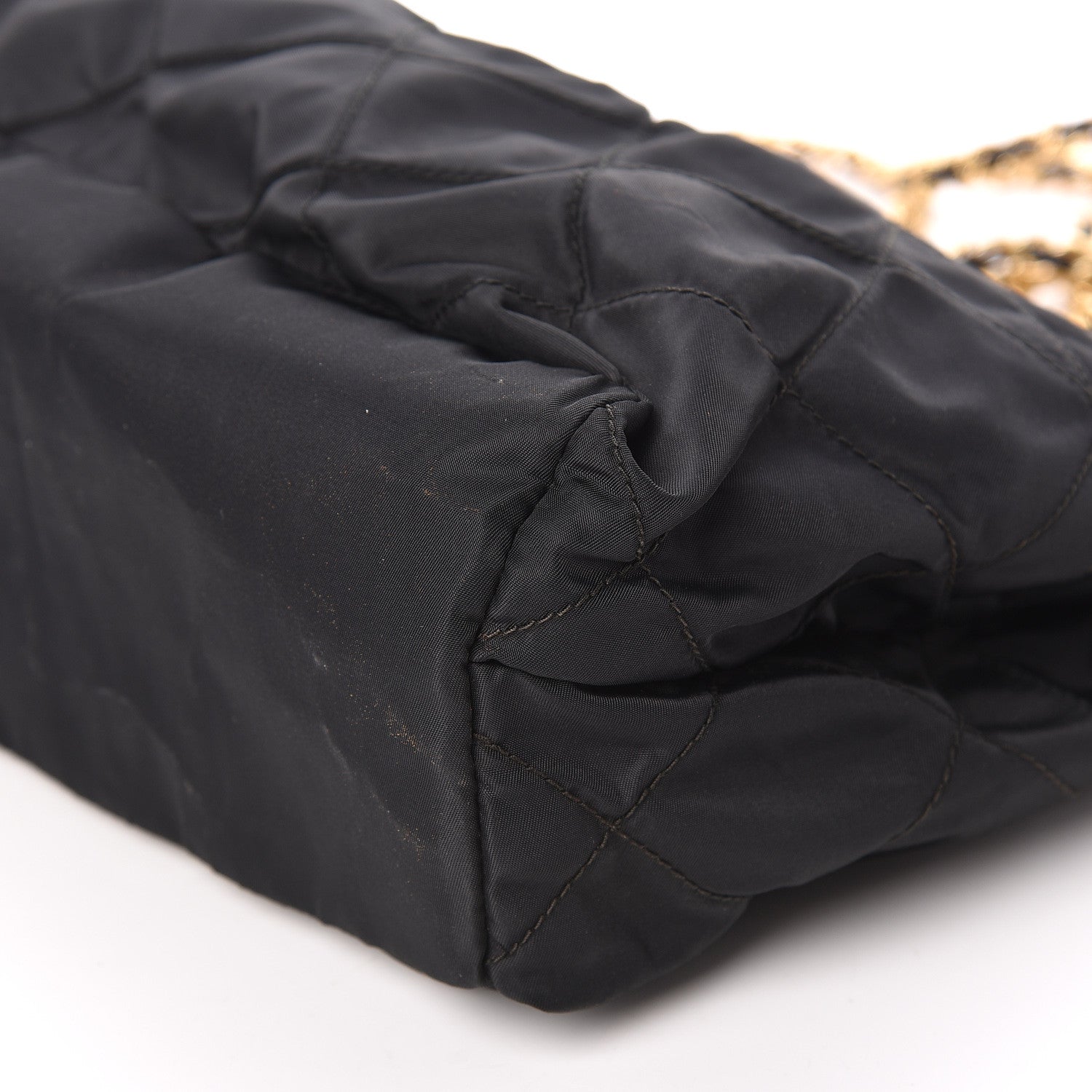Prada Tessuto Nylon Quilted Impunturado Bag Black 8 of 13