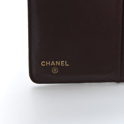 Chanel Lambskin Quilted Zipped Pocket Wallet Black 7 of 9