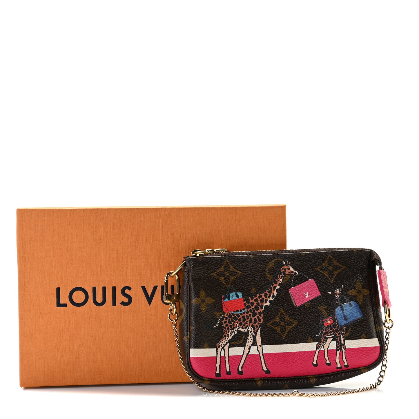 Monogram 2017 Christmas Animation Mini Pochette Accessories