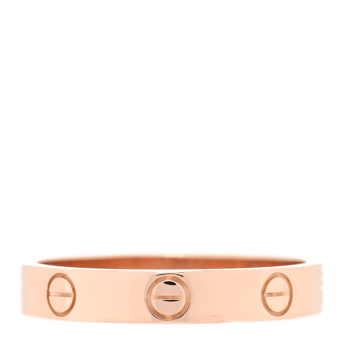 Cartier 18K Pink Gold 3.5mm LOVE Wedding Band Ring 57 8 3 of 5