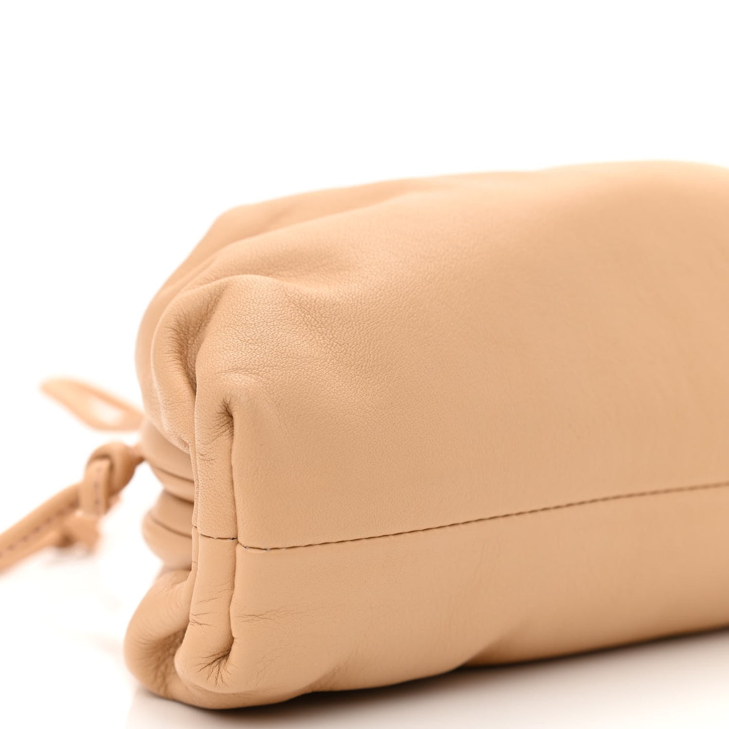 Butter Calfskin The Mini Pouch Almond