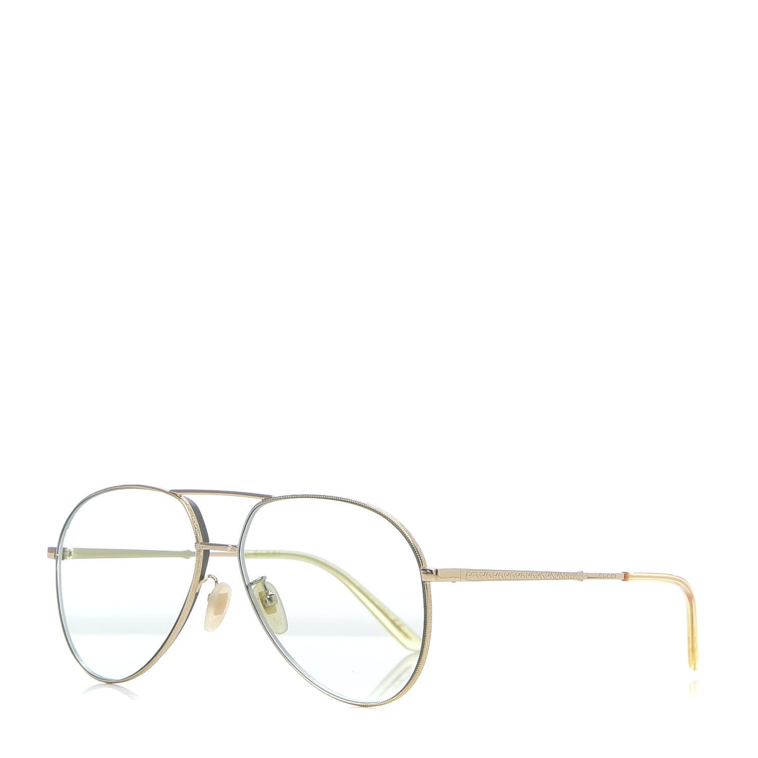Gucci Aviator Sunglasses GG0356S Gold 1 of 7