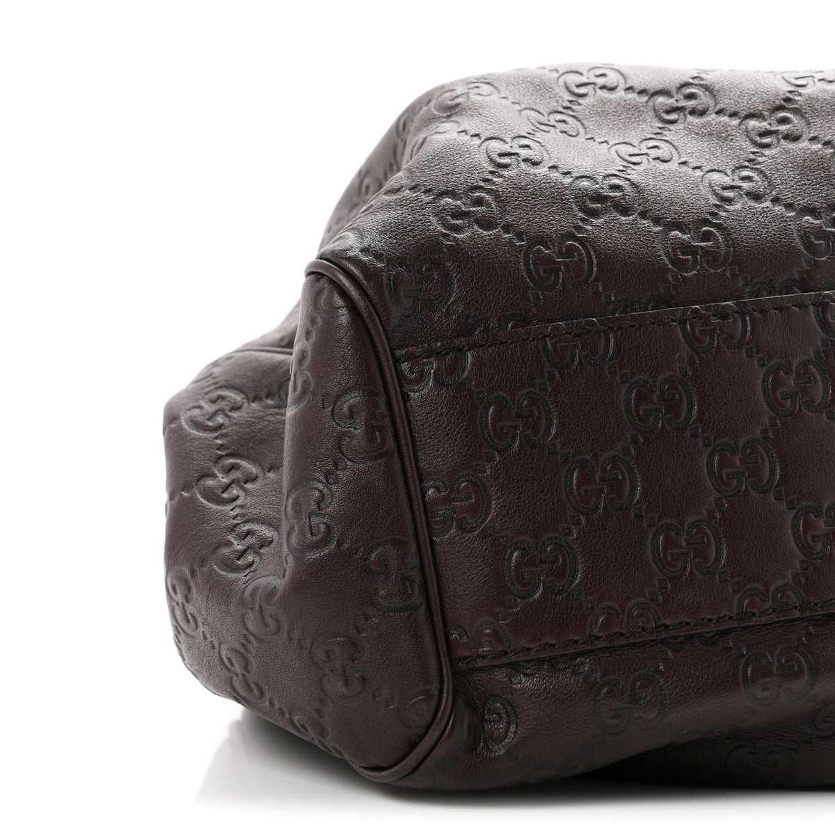 Gucci Guccissima Medium Sukey Tote Chocolate 8 of 10