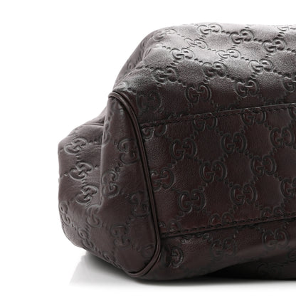 Gucci Guccissima Medium Sukey Tote Chocolate 8 of 10