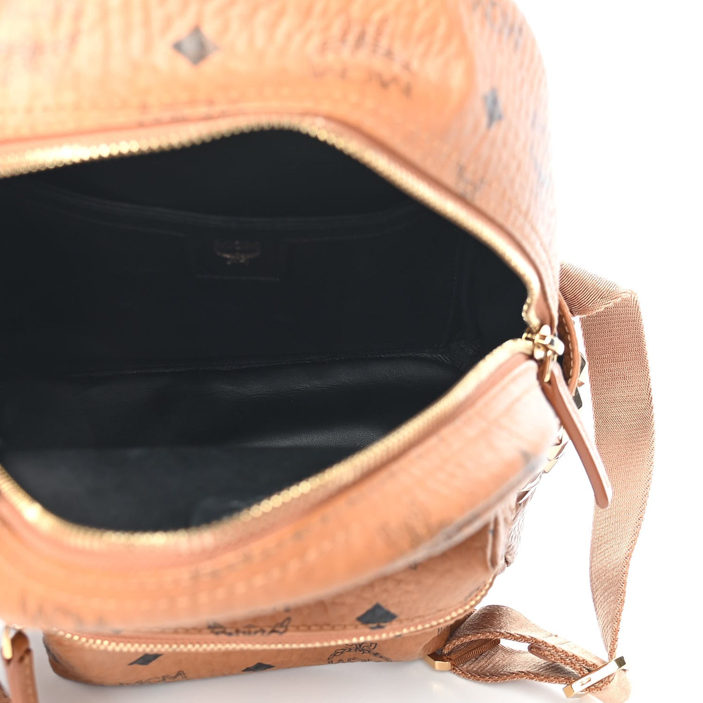 Visetos Side Stud Mini Stark Backpack Cognac