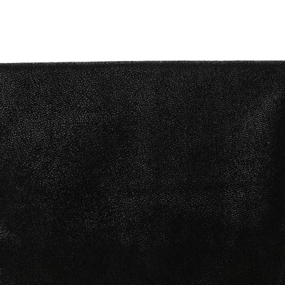 Stella McCartney Shaggy Deer Falabella Fold Over Clutch Black 8 of 10