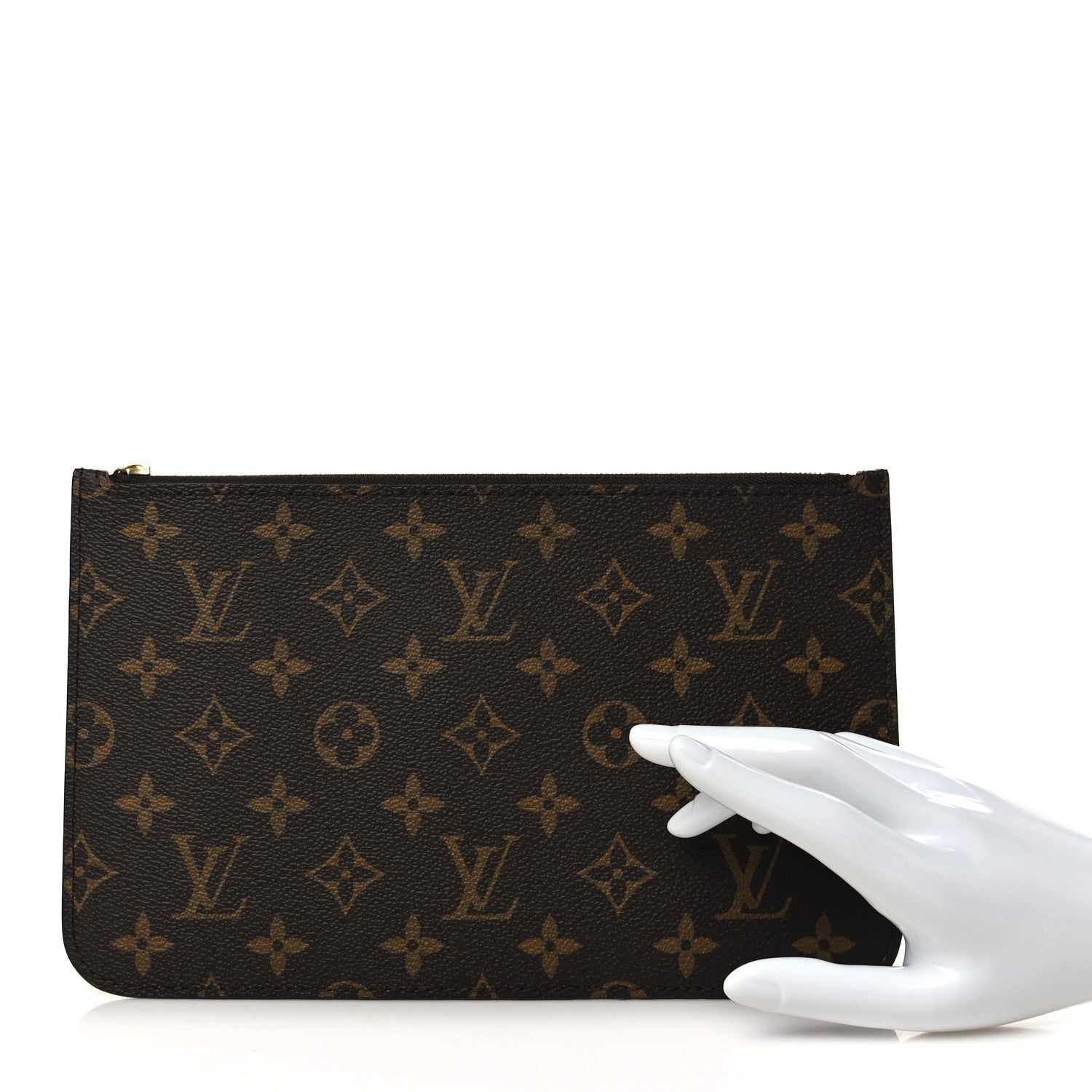 Louis Vuitton Monogram Neverfull MM GM Pochette 3 of 7