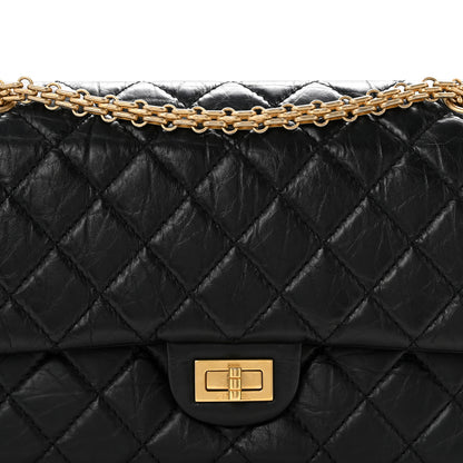 Chanel Aged Calfskin Quilted 2.55 Reissue 226 Flap Black 8 of 12
