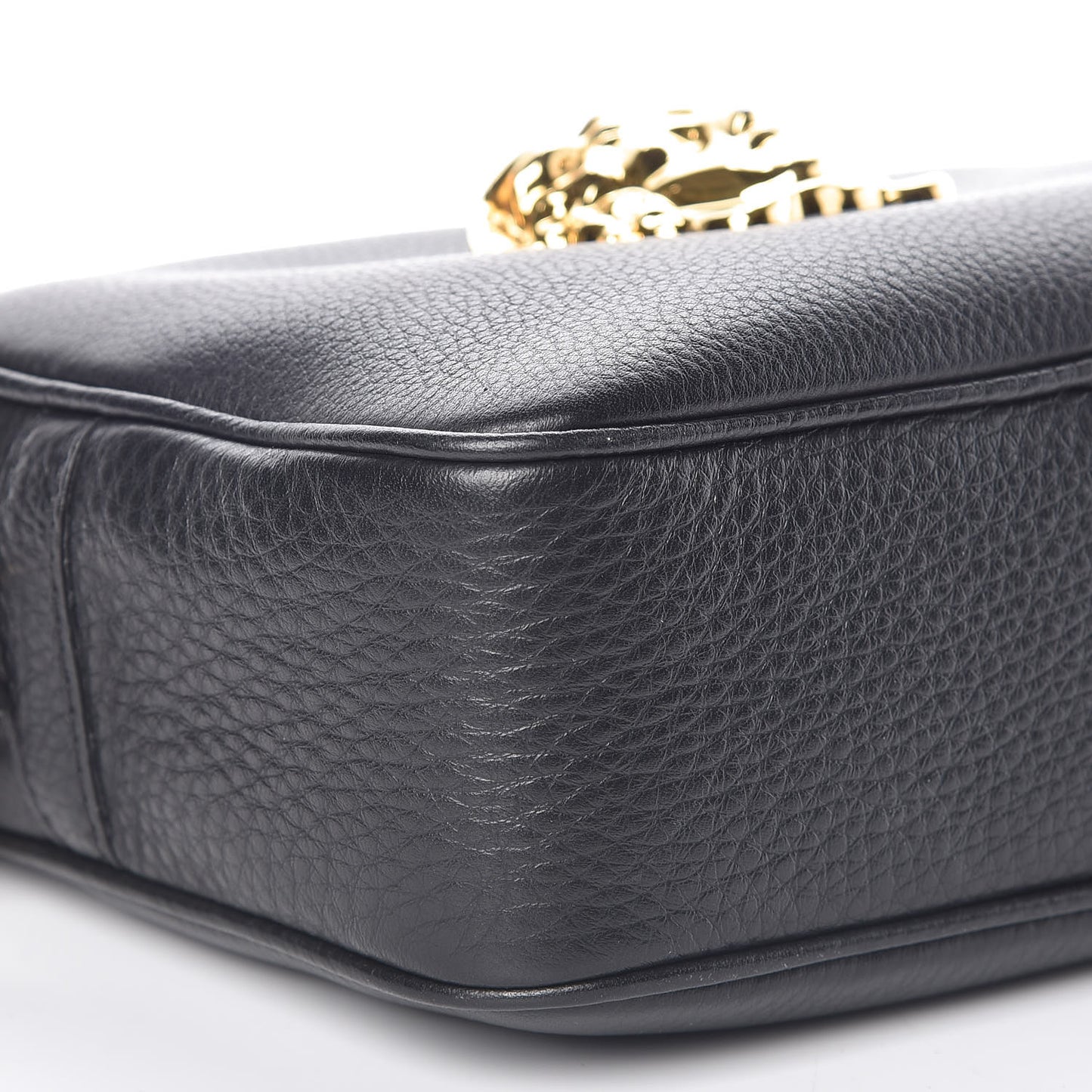 Calfskin Palazzo Camera Bag Black