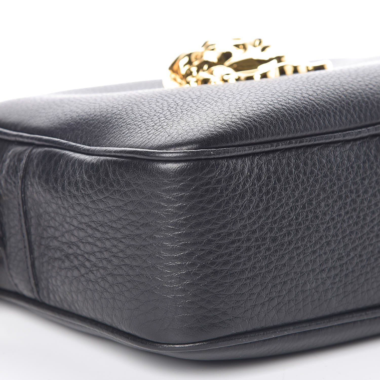 Versace Calfskin Palazzo Camera Bag Black 8 of 9