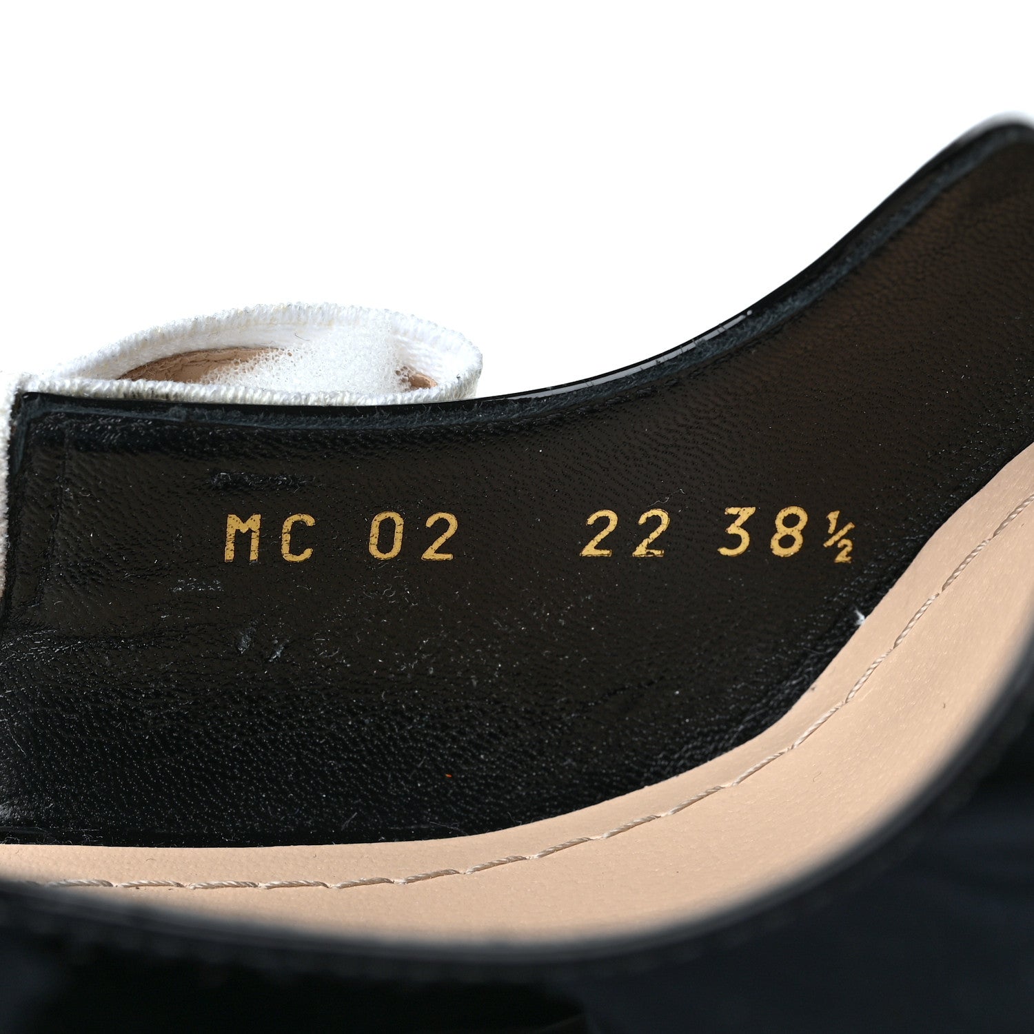 Christian Dior Patent Ribbon J'Adior Slingback 100mm Pumps 38.5 Black 8 of 11