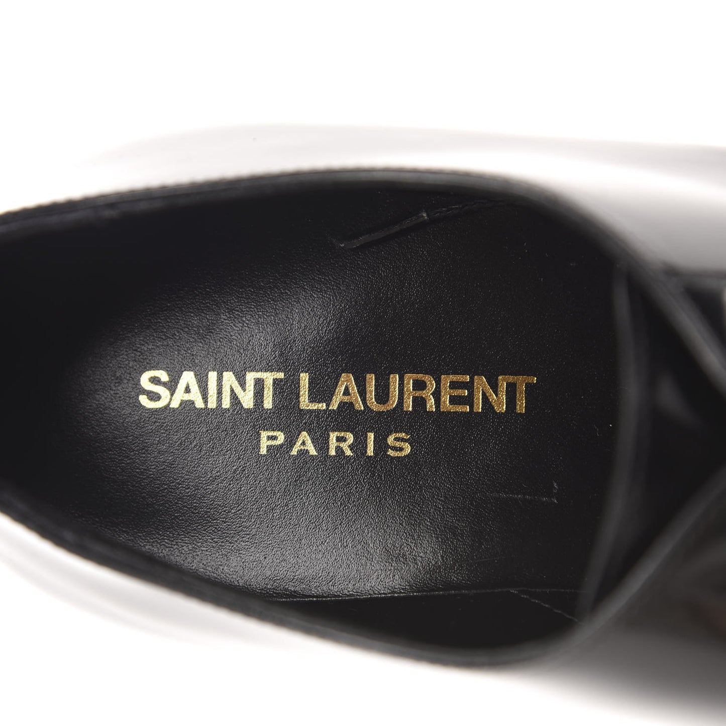 Patent Calfskin Montaigne 25 Uniform 36.5 Black