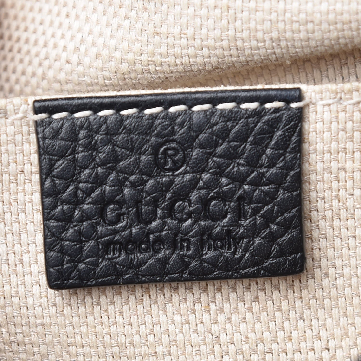 Gucci Pebbled Calfskin Small Soho Disco Bag Black 6 of 7