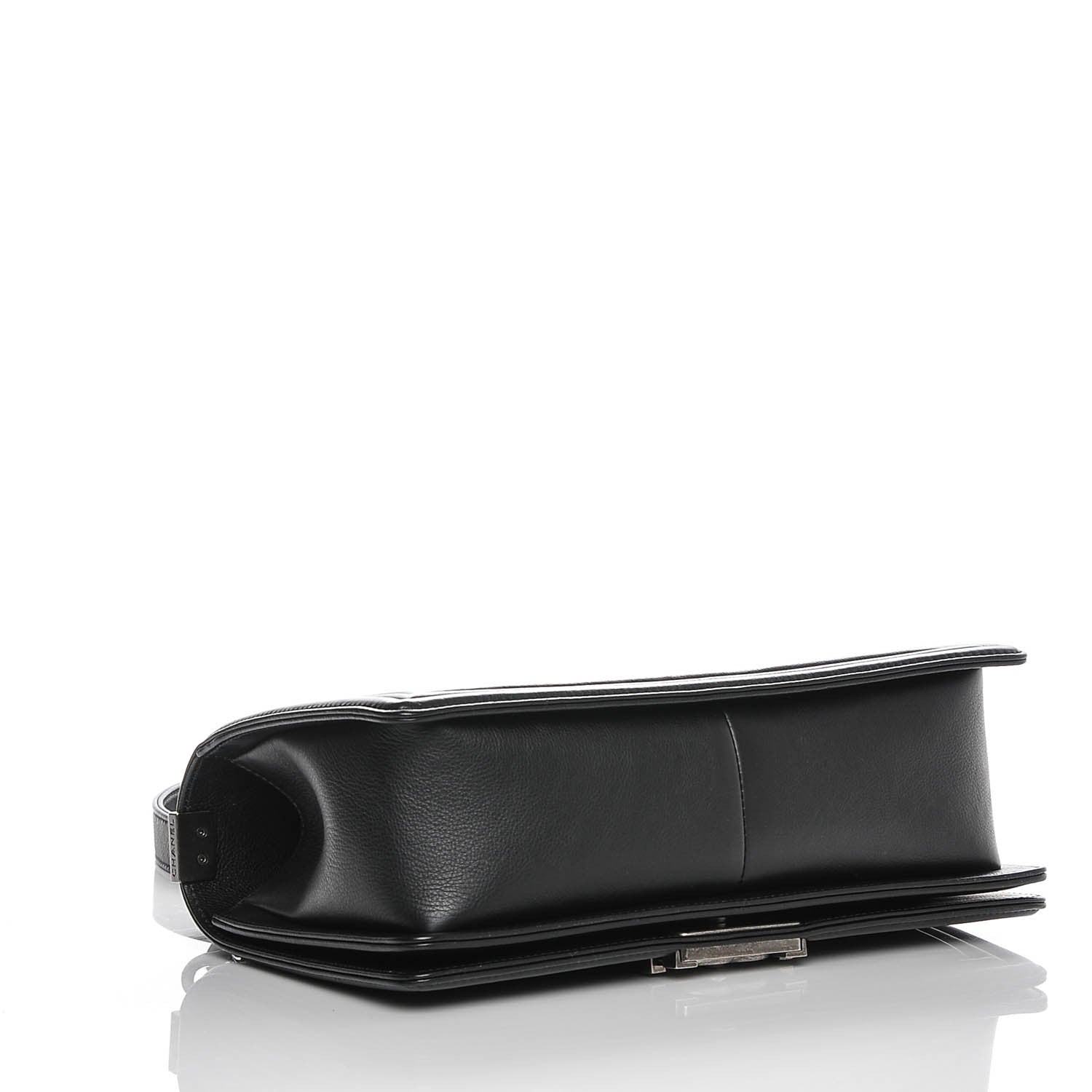 Chanel Calfskin Double Stitch Medium Boy Flap Black 4 of 7