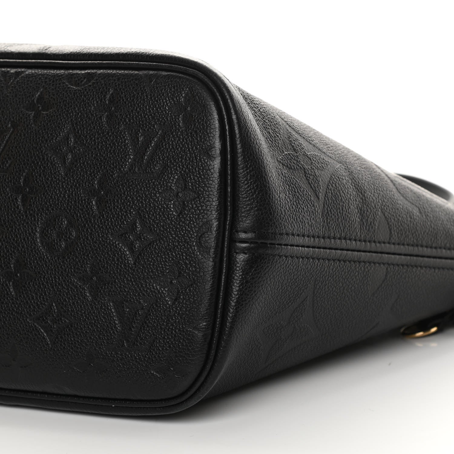 Louis Vuitton Empreinte Monogram Giant Neverfull MM Black 9 of 11