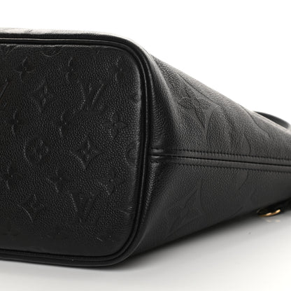 Louis Vuitton Empreinte Monogram Giant Neverfull MM Black 9 of 11