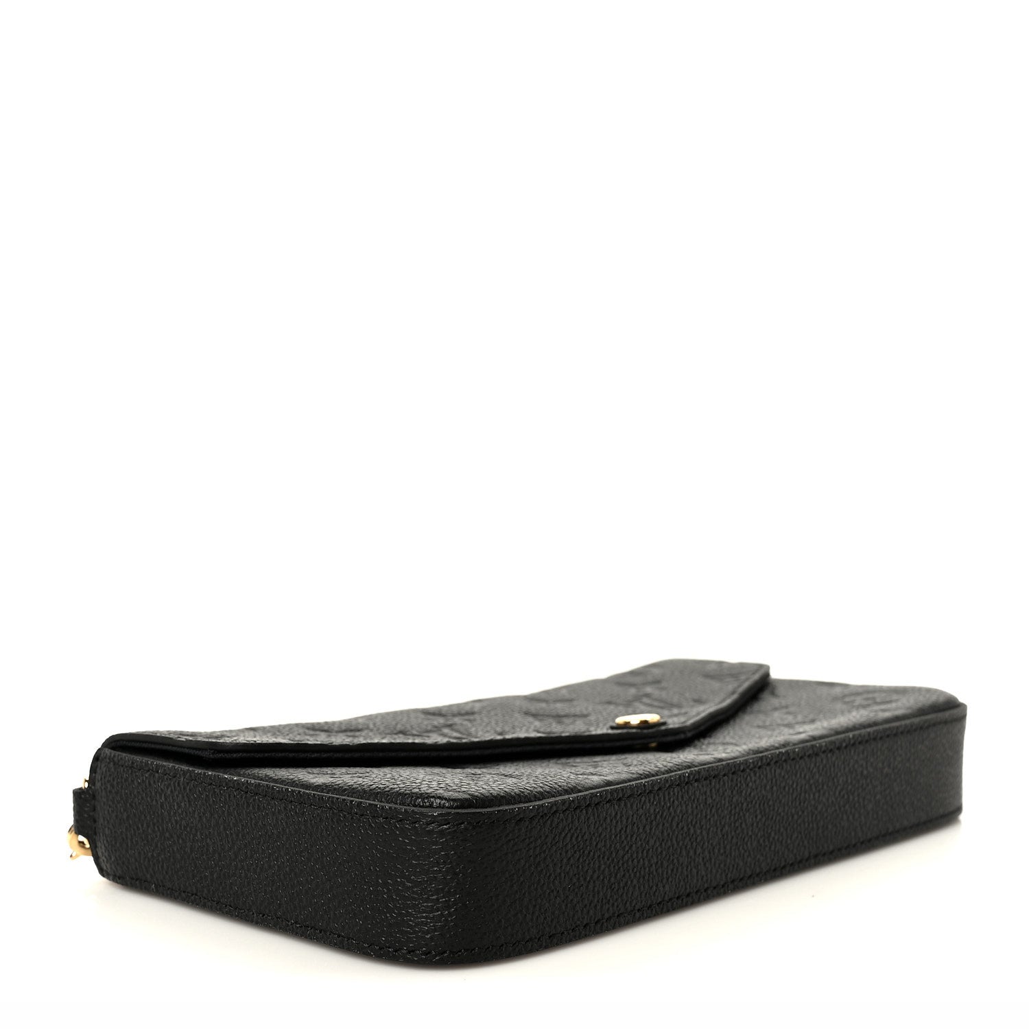 Louis Vuitton Empreinte Pochette Felicie Chain Wallet Black 5 of 15