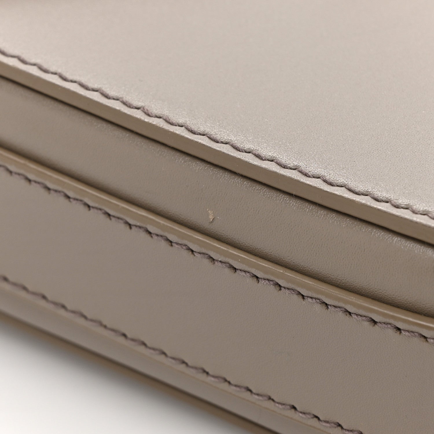 Christian Dior Smooth Calfskin Lock Messenger Bag Beige 13 of 16