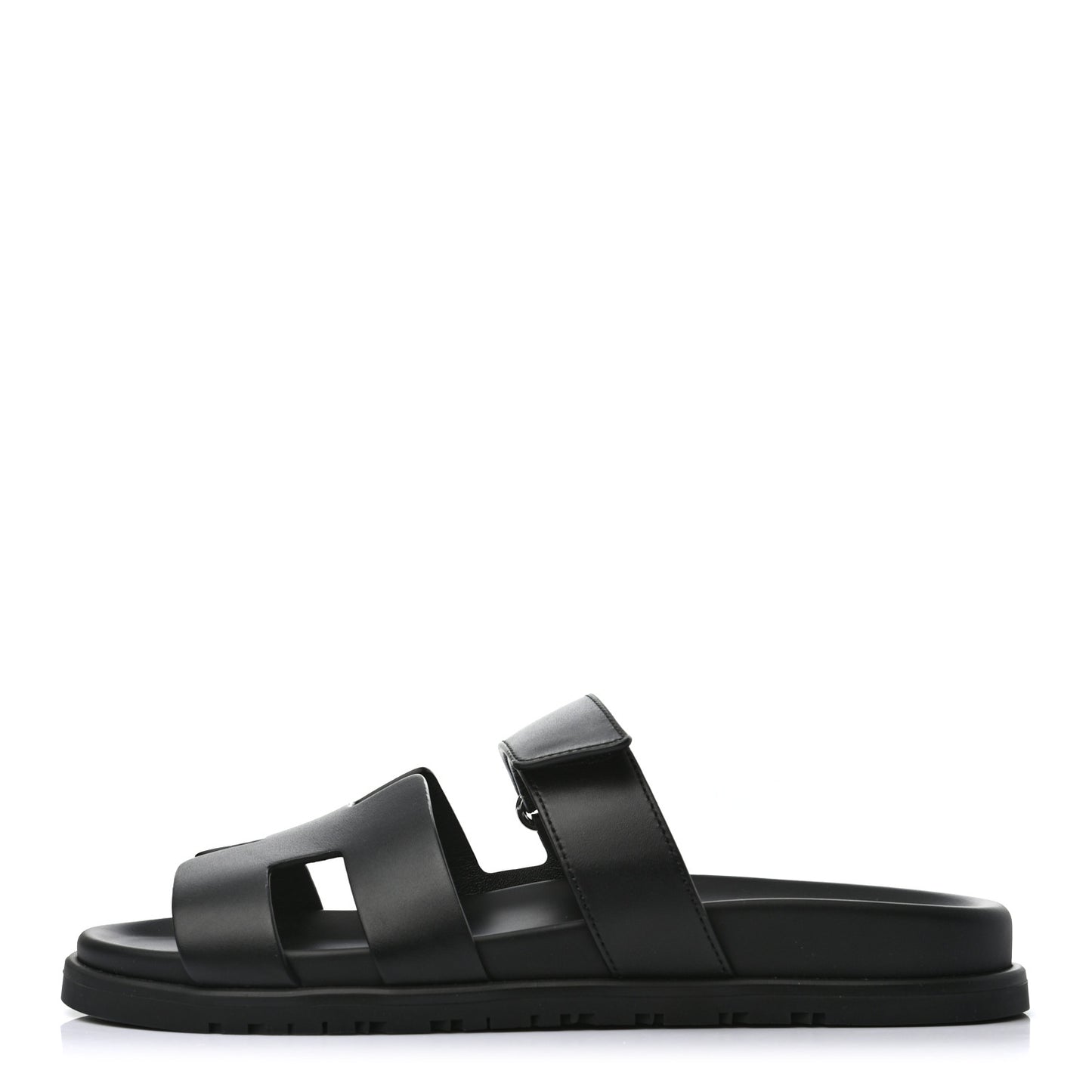 Calfskin Womens Chypre Sandals 40 Black