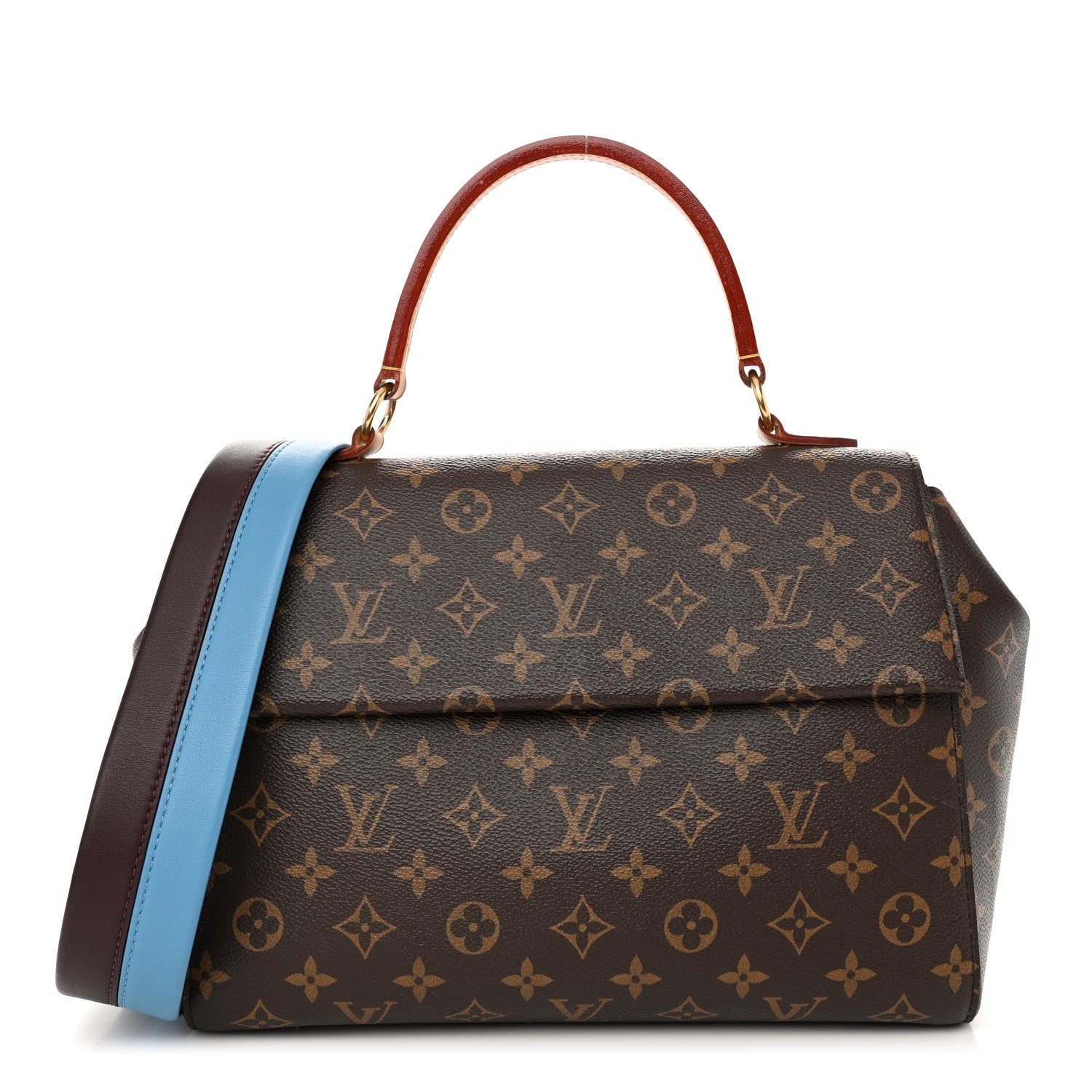 Louis Vuitton Monogram Cluny MM Blue Glacial 1 of 11