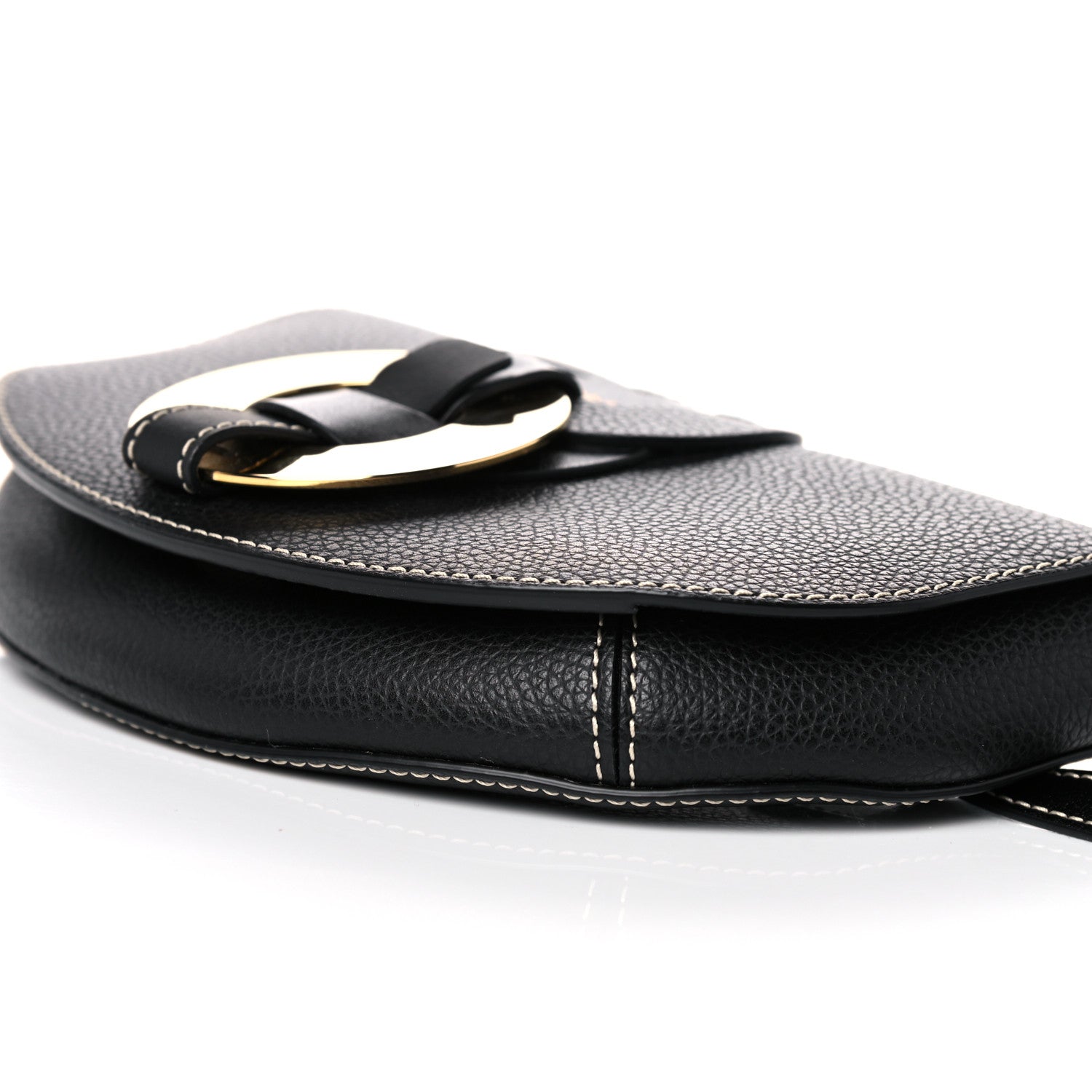Chloe Grained Calfskin Darryl Belt Bag Black 8 of 10